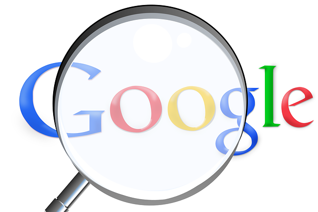 magnifying glass google
