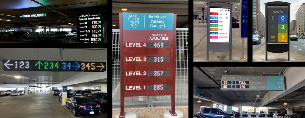 Digital Wayfinding Collage Toronto