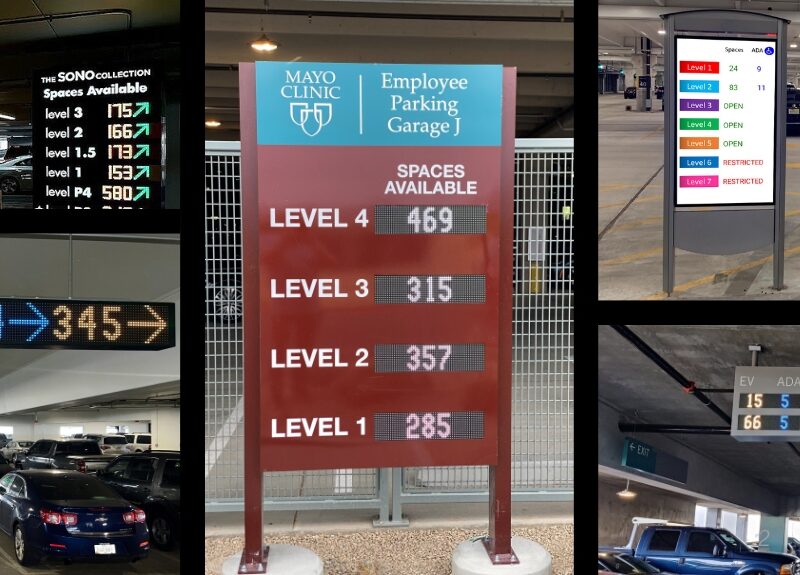 Digital Wayfinding Collage Toronto