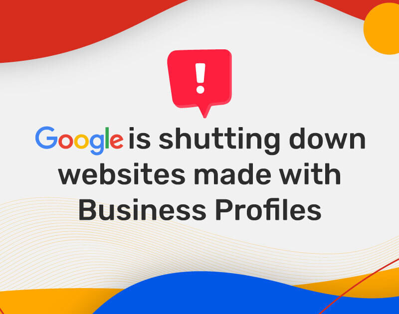 My Google Business Website